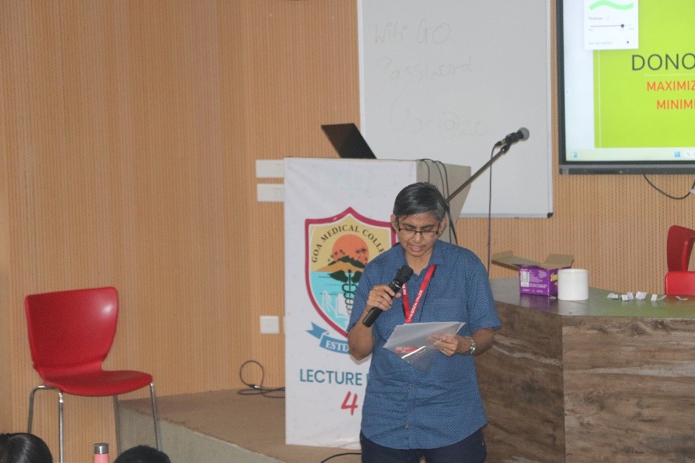 State Organ & Tissue Transplant Organization Goa Medical College organized a full-day Continuous Nursing Education Programme on “LIVING WITH CKD EMPOWERING NURSES TO CARE MORE”
